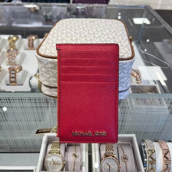 Michael Kors Jet Set Travel Medium TZ Card Case - Picture 1 of 7